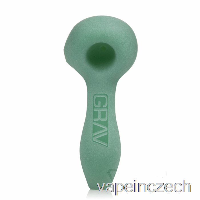 Grav Pískovaná Lžíce Mátově Zelená Vape Bez Nikotinu
